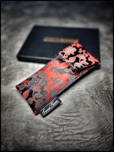 Red/Black Dragon Silk V3 Single Pouch