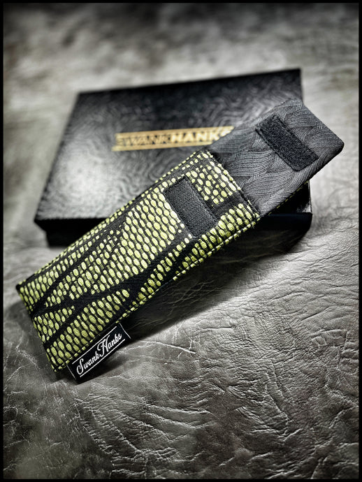 Reptoid Basketweave Pouch